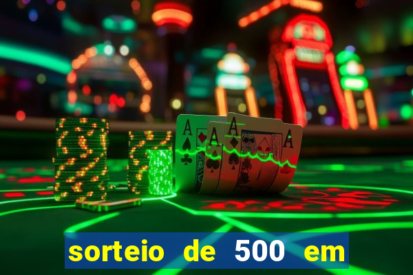 sorteio de 500 em cash toda segunda feira novibet como funciona